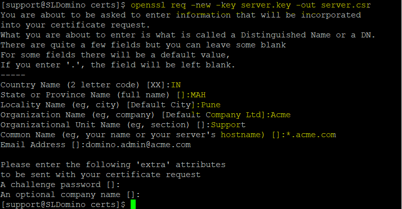 SafeLinx: How to generate an SSL PKCS12 keystore file using your